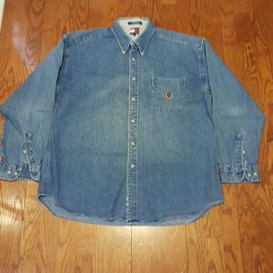 Tommy Hilfiger Jean button down shirt
